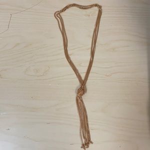Gold necklace
